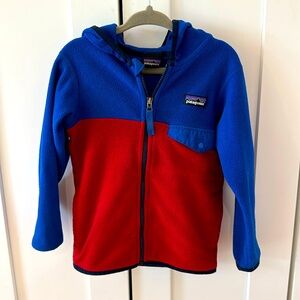 Patagonia boys microfleece jacket size 3t used good condition